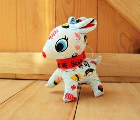 Puchi Babie, Bambi deer key chain, SUSHI